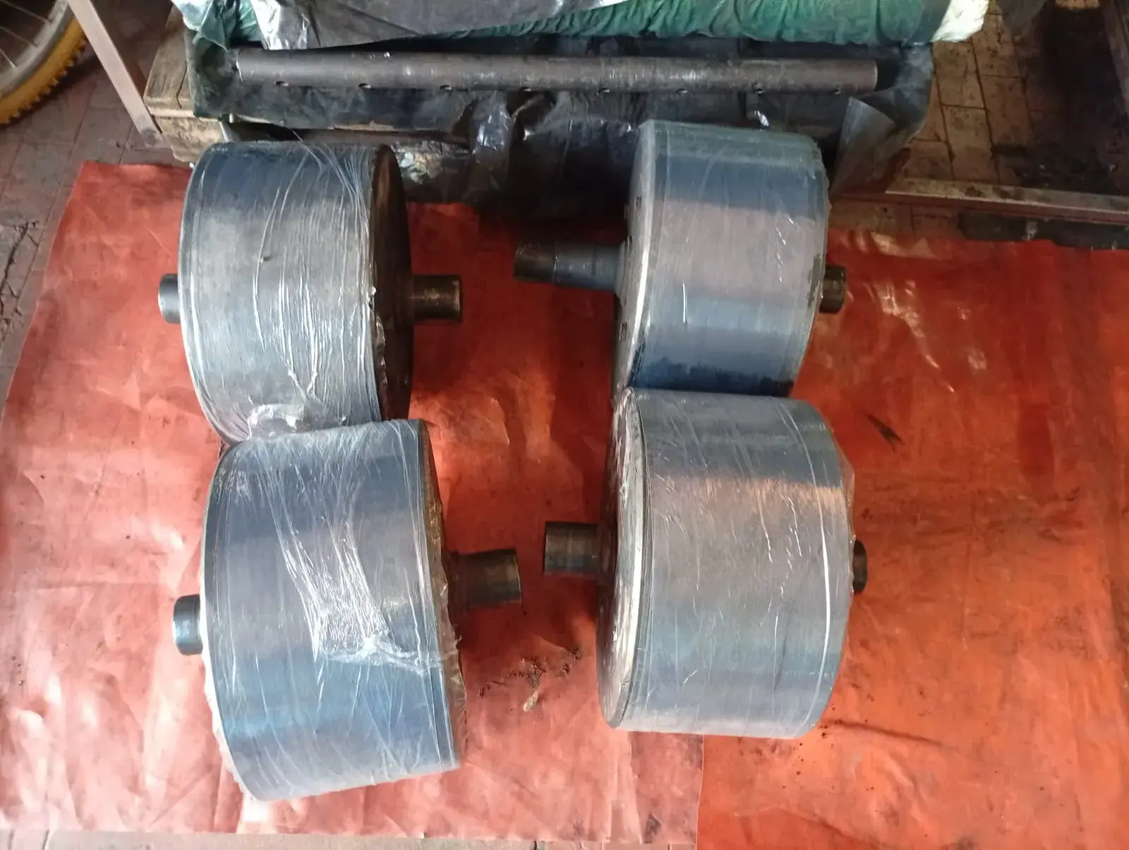 Retífica de cilindro emborrachado